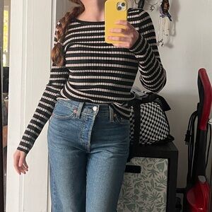 Striped New Day long sleeve top